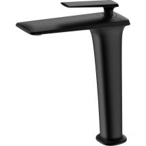 Kroos - Monomando lavabo alto Negro - Brittia