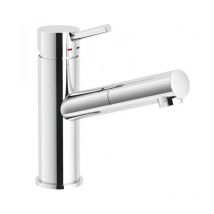 Mezclador monomando de lavabo en latón cromado Nobili Live