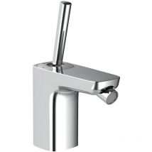 ROCA A5A606DC00 PALS Grifo Monomando Bidé con Desagüe Automático Cromo - ref: A5A606DC00