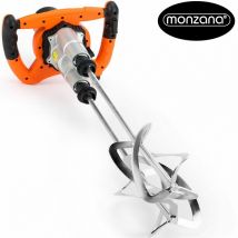 Mezclador de Pintura Profesional Potente Taladro Batidor de Cemento Ergonómico Modelos 1400/1800W Doble batidora - Deuba
