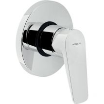 Mezclador empotrado de ducha Nobili serie Sky SY97108CR Cromado - Latón