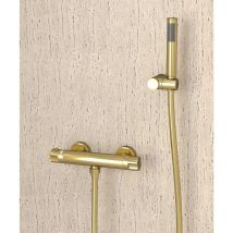 Mezclador termostático de ducha oro- Corbeau