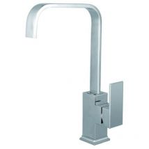 Toscohome - Mezclador de cocina moderno en acabado cromado - Málaga