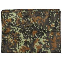 Mehrzweckplane, "Tarp", flecktarn, 300 x 300 cm - MFH