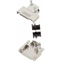 Mh Connectors Mhd45zk-15-ra-k 6560-0106-12 Guscio Sub-d Numero Poli (num): 15 Metallo 45 ° Argento 1 Pz.