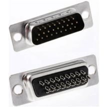 Mh Connectors Mhhds26-m-n-b-s Connecteur Sub-d 180 ° Nombre De Pôles: 26 Pour Circuits Imprimés 1 Pc(s) W299793