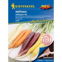 Möhre Harlequin Mix F1 Saatband 5 lfd. Meter Gemüsesamen - Kiepenkerl