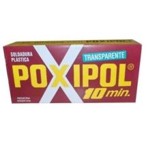 Adhesivo Poxipol Bicomponente Transparente 70 ml – Ideal para Metal, Madera, Cerámica, Vidrio y Plástico