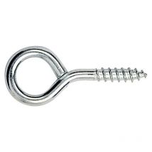 Duver cancamo cerrado zincado medidas 21-100 , Herraje formado por un perno roscado y un lazo en el otro extremo, esto consigue la posibilidad de