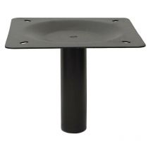columna ø50 con placa p/alt 325 negro mate solo para bases iza. giratorio