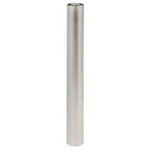 Columna h710 ø75 inoxidable mate para base plana - Herrajes Alk