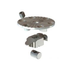 Siso - conector oculto weka ø60 para patas de mesa patentado.