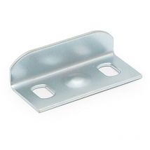 HERRAJES ALK escuadra tope sogo rectangular 33x15 zincado , 0CIENTOS