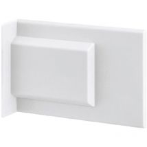 Funda plástico para colgador forte xl. elegir acabado. acabado blanco