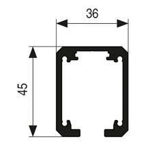 Klein - guia aluminio anodizado slid-150 3m 2813 , 0UNIDADES