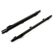 Herrajes Alk - guia area maquina montaje directo color guia color negro largo guia largo 500mm