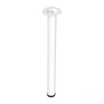 Jgo.4patas regulable para mesa vigo 60-710 blanco mesa fija - Herrajes Alk