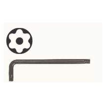Llave acodada torx seguridad serie larga med.torx t-27 - Duver