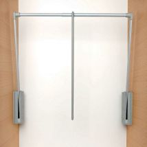 Servetto - perchero abatible 2004 color gris ext.perchero 600-1000 mm