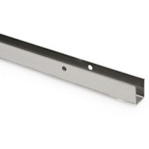 Perfil forma ''u'' inoxidable cabine 1,80m. inoxidable 304 largo 2m
