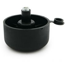 Herrajes alk pie nivelador regulable mantene ø50 h17 negro , 0UNIDADES