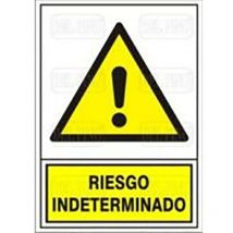 Duver - señal 329 plast.490x345''riesg.indeterm'' , 0UNIDADES
