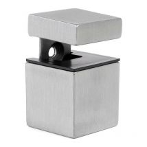 Soporte estante kuadro 30x30 plomo , 0UNIDADES - Herrajes Alk