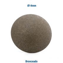 Tachuela lisa hierro ø14 acabado bronce (caja 100) , · Acabado níquel, bronceado, latón antiguo.0CIENTOS - Heico