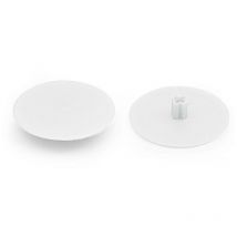 tapa embellecedora allen 6 ø40mm pivote de 8mm acabado blanco