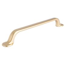 Giusti - Tirador Zamak Cadier Acabado Oro Satinado Dist. Agujero Dist. 160mm.