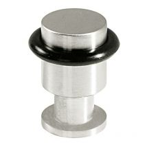 Didheya - tope puerta ø20 h35 c/aro goma inoxidable mate , 0UNIDADES