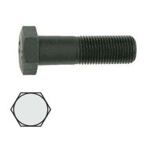 Tornillo cabeza hexagonal din 931 calidad 8.8 negro metrica m-8 largo 100mm