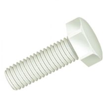 tornillo cabeza hexagonal din 933 nylon metrica m-8 largo 50nm