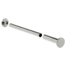 Vibo - tubo cromado ø25 p/4bandejas m/alto , eje cilíndrico Ø25. Regulable. Dos alturasAlto: 1990-2140Material: aceroAcabado: cromoBandejas g