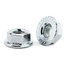 tuerca con arandela grafilada din 6923 cincada metrica m-5 (caja 100)