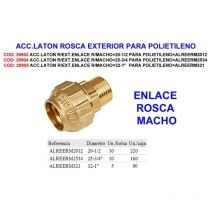 Acc.laton r-ext.enlace r-macho 20-1-2 para polietile alreerm2012