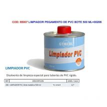 Unecol - fplus limpiador pegamento de pvc bote 500 ml 00207 limpiador pegamento de pvc bote 500 ml 00207