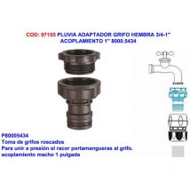 Pluvia-gf adaptador toma grifo hembra 3-4-1 5434-100-010-090