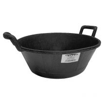 Sifer - espuerta 20 l goma reforzada 2 asas ø46x17cm 320222
