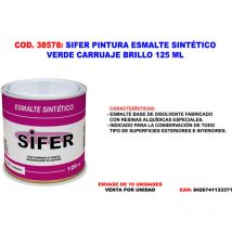 Sifer - Esmalte Sintético Verde Carruaje Brillo 125 ml