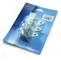 Sidecor - fplus soporte barra 2 12 techo blanco con tornillo 1200203