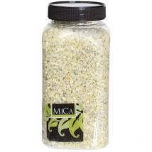 Mica Decorations - Dekoration Granulat Hellgelb 650 Ml 1 Kg Granulat