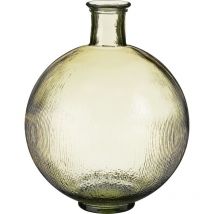 Mica Decorations - Mica Flasche Firenza hellbraun Recyeltes Glas ø 34 x 42 cm Vase