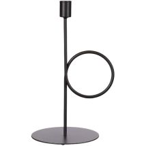 Mica Kerzenständer – Schwarz – 28 cm – Eisen – Deko-Accessoires
