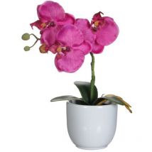 Mica Kunstpflanze Phalaenopsis im Topf violett, 26 x 12 cm Kunstpflanzen