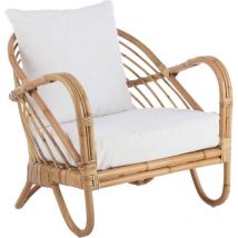 Mica Stuhl Rochester mit Kissen 80 x 75 x 75 cm Gartensessel