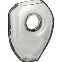 Mica Decorations - Mica Vase Jay Glas Grau 22,5 Cm Vase