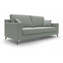 Michael Canapé en tissu imperméable antitache T03 166 cm gris clair