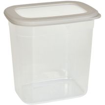 Michelino - Aufbewahrungsbox Vorratsdose Vorratsbehälter Für Eine Gut Sortierte Vorratskammer 2000ml Beige