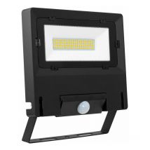 Aric - projecteur à led michelle - 50 watts - 3000k - noir - avec détecteur 50786